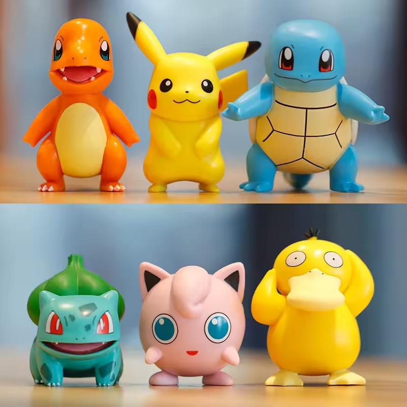 Original Pokémon Figure Model – Trendy Collectible Toy Figurine for Play & Display