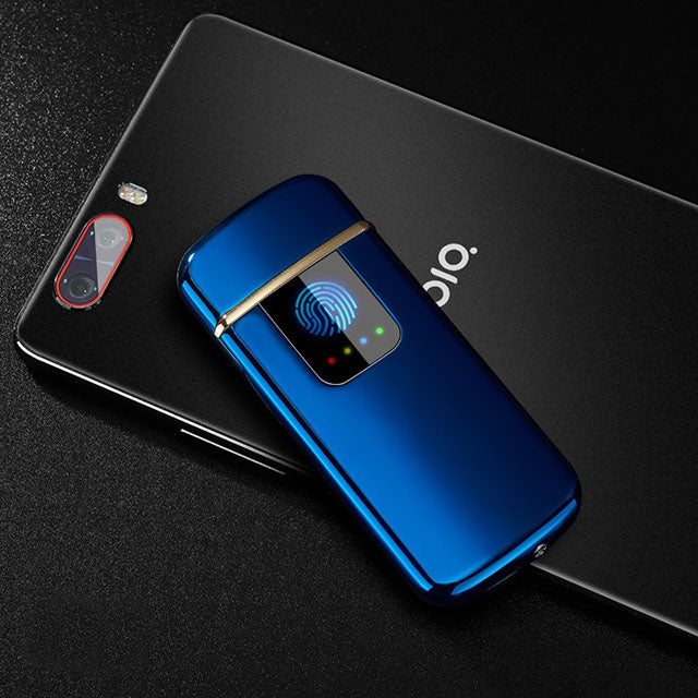 Smart USB Rechargeable Lighter – Touch Ignition & Windproof Design