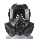Tactical Gas Mask Respirator – Double Fan M50 Mask with Anti-Fog Lens