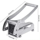 Stainless Steel Manual Potato Cutter – French Fry Slicer & Vegetable Chopper for Kitchen