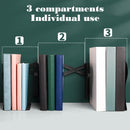 Adjustable Metal Bookshelf – Non-Slip Desk Organizer for Home or Office