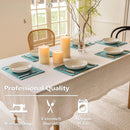 Set of 4 Woven Placemats – Heat-Resistant Cloth Table Mats for Dining & Kitchen