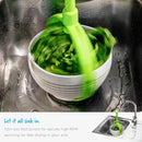 2-in-1 Collapsible Salad Spinner & Colander – Easy to Use Smart Design
