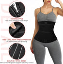 Neoprene Waist Trainer Corset – Sweat Belt for Women Workout Compression & Back Support