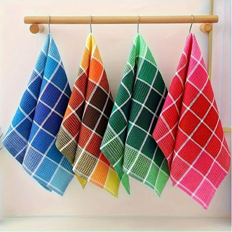Premium Cotton Tea Towels – Soft Super Absorbent & Durable Kitchen Towels Pack of 3