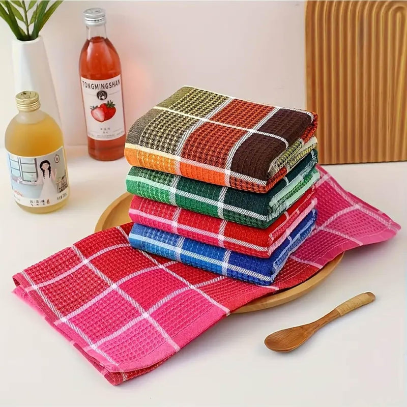Premium Cotton Tea Towels – Soft Super Absorbent & Durable Kitchen Towels Pack of 3