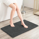 Non-Slip Chenille Bath Mat – Soft Super Absorbent & Quick-Dry Bathroom Rug