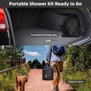 Rechargeable Camping Shower – 20L Bucket 6000mAh Battery & Digital Display
