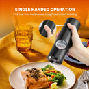 Salt & Pepper Electric Mill Grinder–  Adjustable Coarseness With Stand (2-Pack)