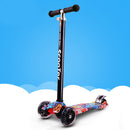 4-Wheel Kick Kids Scooter – Adjustable Height & Flashing Wheels