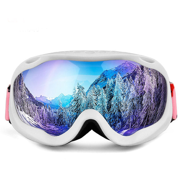 Professional Ski Goggles – Anti-Fog Double-Layer Snowboard Goggles with UV Protection