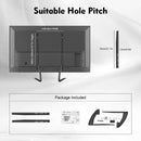 Universal TV Stand 32-70 Inches - Heavy-Duty Metal Desktop Monitor Rack