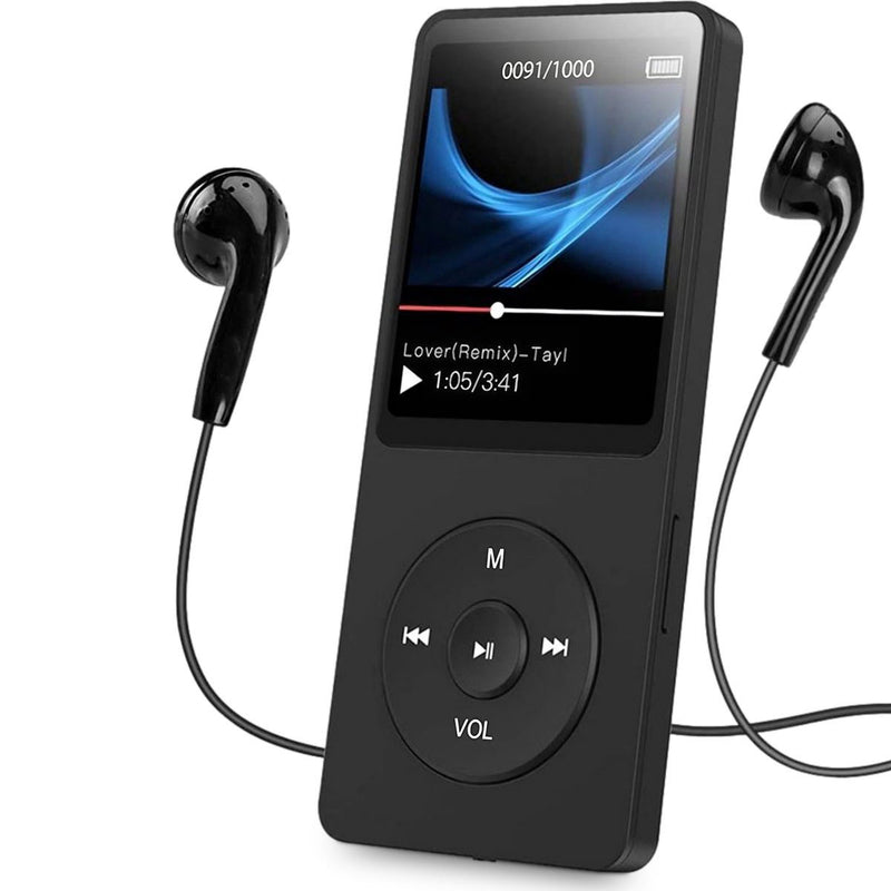 Rechargeable MP3 Player with Bluetooth 5.3 & Voice Recorder