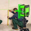 Mini 2 Line Infrared Laser Level – Portable Green 2-Line High-Precision Water & Alignment Meter
