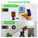 Mini 2 Line Infrared Laser Level – Portable Green 2-Line High-Precision Water & Alignment Meter