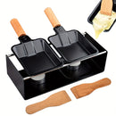 Cheese Raclette Set – Non-Stick Melter Pan Anti-Scalding