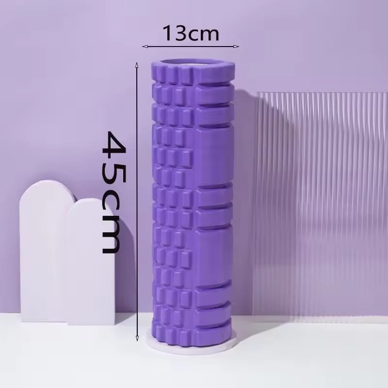 Trigger Point Foam Roller – 45cm Deep Tissue Massage Roller for Muscle Recovery & Yoga