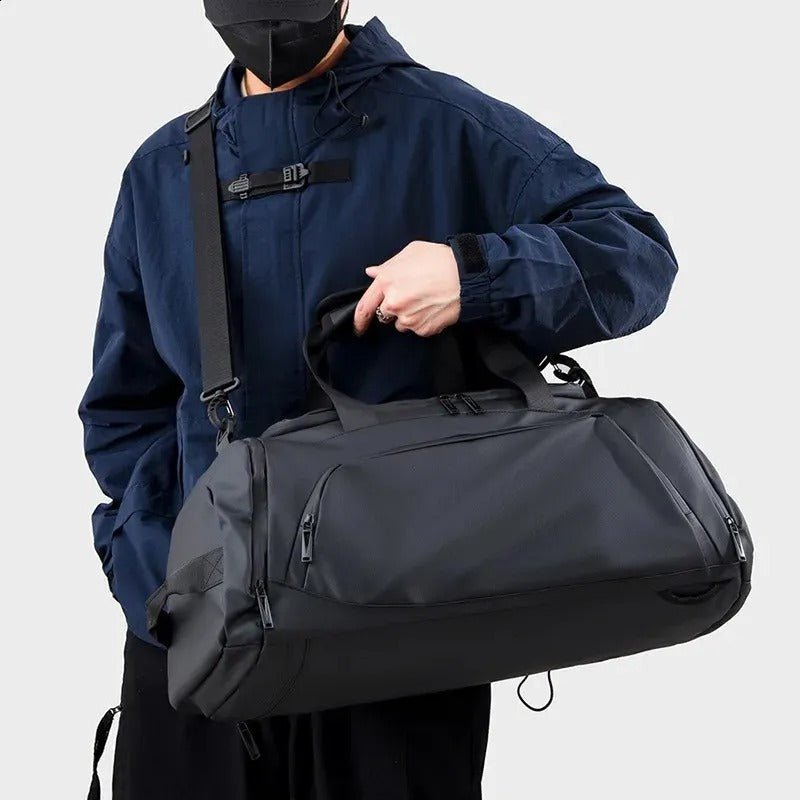 Large-Capacity Holdall Bag – Multi-Functional Backpack And Duffle Bag With Dry Wet Separation