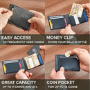 Wallet with Money Clip and RFID Blocking - Credit Card Holder