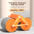 Automatic Rebound Ab Roller – Home Gym Trainer with Elbow Support for Core Workouts