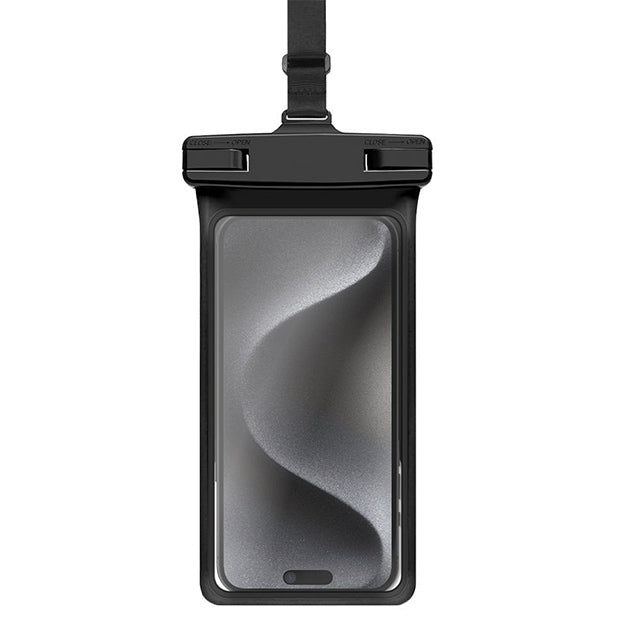 Waterproof Phone Pouch – IPX8 Case for iPhone & Samsung 8-Inch Black