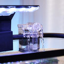 Desktop Fish Tank – Small Aquarium with LED Light Filter & Anti-Slip Base