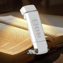 Rechargeable LED Book Light – USB Clip-On Lamp for Bookmark  Reading Desk & Travel