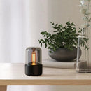 Aromatherapy Candlelight Diffuser – Electric Mist Humidifier with Ambient Light