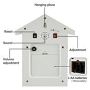 Cuckoo Clock with Pendulum – Battery-Powered Cuckoo Sound for Living Room Décor