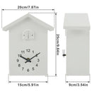 Cuckoo Clock with Pendulum – Battery-Powered Cuckoo Sound for Living Room Décor