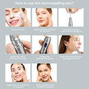 Dr. Pen Derma Pen – Rechargeable Microneedling Device with 2 Tips