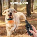 Waterproof Electric Dog Collar – Remote Training & Anti-Bark Device 1000m