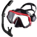 Professional Adult Diving Mask with Tempered Glass - Snorkeling Kit