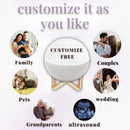 3D Crystal Ball Memory Globe – Personalised LED Digital Photo Frame 2.7"