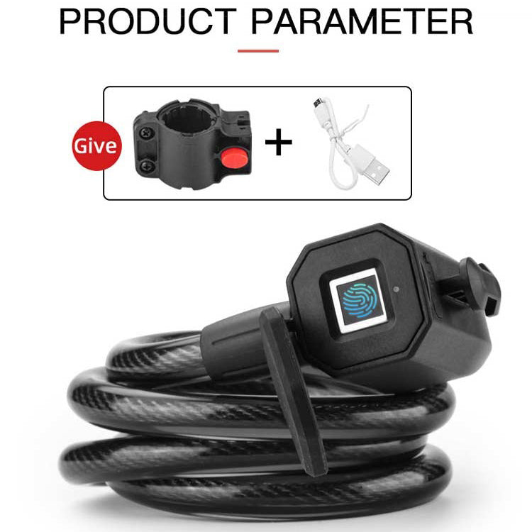 Smart Digital Bike Lock – Fingerprint Lock & Waterproof