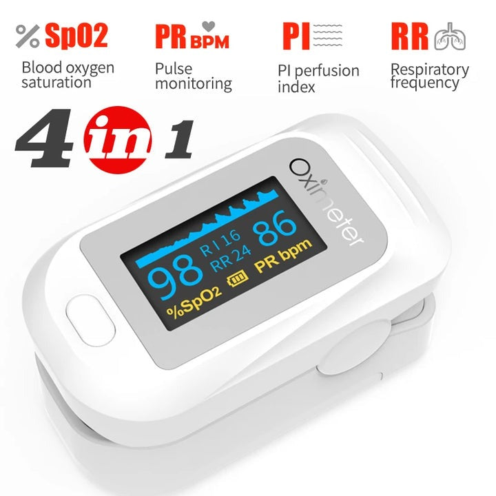 Digital Finger Pulse Oximeter – Portable OLED Blood Oxygen Monitor