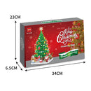 Christmas Tree Advent Calendar – 24 Grid Countdown Building Blocks Toy Set