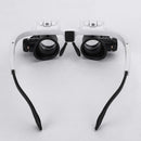 Head-Mounted Illuminated Magnifying Glasses – High-Definition Lenses X8 X15 X23
