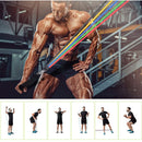 11 Piece Resistance Bands Set – Fitness Workout & Stretch Kit