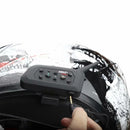 Motorcycle Intercom 6 Riders 800m Waterproof with Microphone