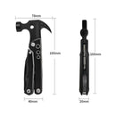 12-in-1 Camping Multitool – Folding Hammer Pliers & Stainless Steel Outdoor Survival Tool