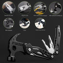 12-in-1 Camping Multitool – Folding Hammer Pliers & Stainless Steel Outdoor Survival Tool