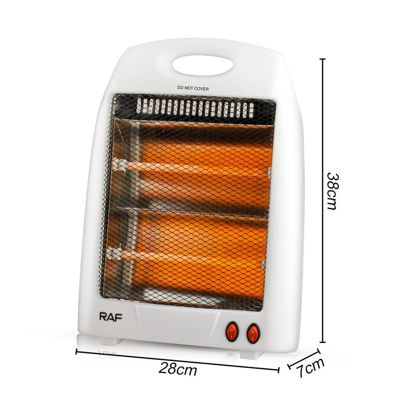 Infrared Quartz Space Heater – 800W  Portable Electric Radiant Halogen Heater