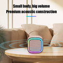 Portable Karaoke Machine – Bluetooth Speaker with 2 Wireless Mics & LED Lights