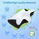 Butterfly Relief Pillow – Ergonomic Memory Foam Neck Pain Pillow