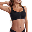 Wireless Breathable Posture Corrector - Front Buckle Sports Bra