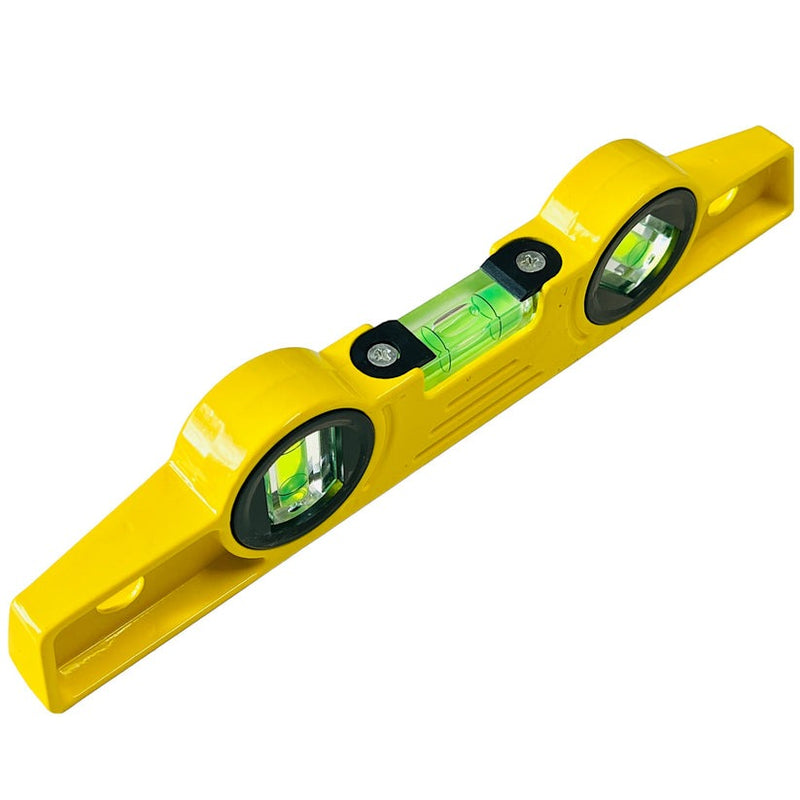 10″ Magnetic Torpedo Spirit Level – 3 Vial Bridge Style by Stabila