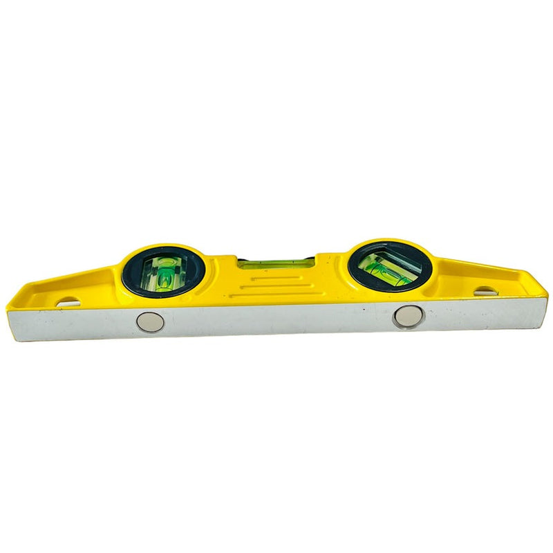 10″ Magnetic Torpedo Spirit Level – 3 Vial Bridge Style by Stabila