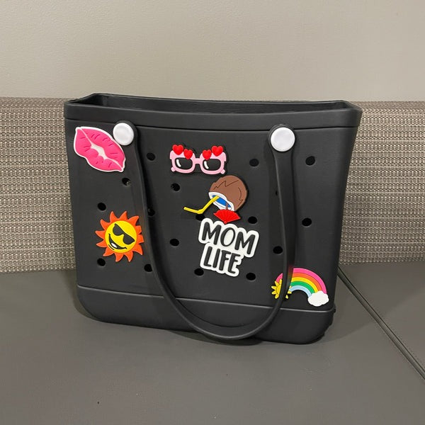Rubber Tote Beach Bag – Travel Bag for Pool & Boat
