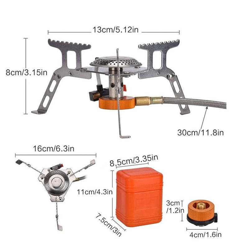 Folding Camping Stove – Portable Mini Burner for Outdoors